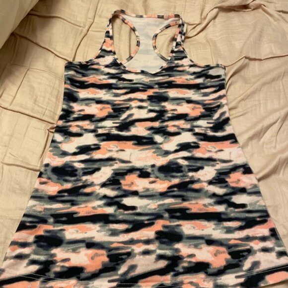 lululemon athletica Tops - Lululemon pink camo racerback tank